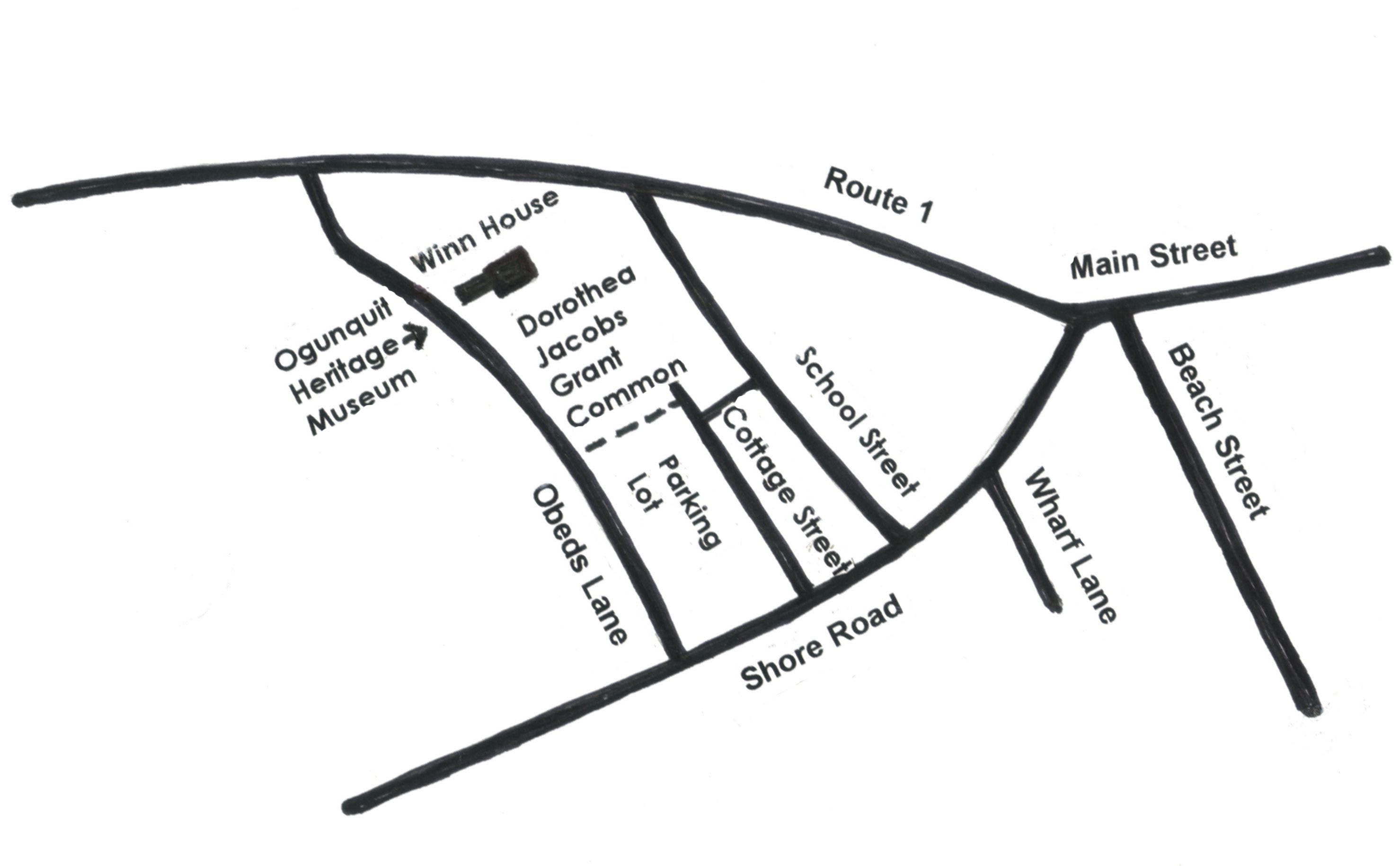 Map showing museum location